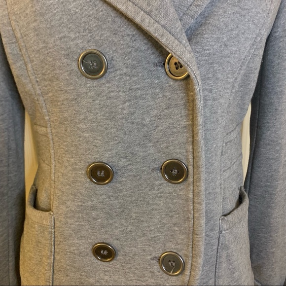 H&M Medium Gray Blazer Jacket - Picture 2 of 7